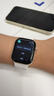 Apple/蘋(píng)果 Watch Series 10 智能手表GPS款42毫米玫瑰金色鋁金屬表殼淡桃粉色運動(dòng)型表帶S/M MX1R3CH/B 曬單實(shí)拍圖