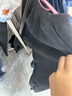 嘟嘟家寶寶雙面絨褲子秋冬兒童加厚長褲男童冬季休閑褲女童冬裝 灰色110 曬單實拍圖
