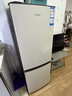 海爾（Haier）冰箱出品雙開(kāi)門(mén)二門(mén)177升冰箱家用小型冰箱租房省電不占地冷藏冷凍統帥家用小冰箱 以舊換新 177升雙門(mén)冰箱節能省電 兩天約用1度電 曬單實(shí)拍圖
