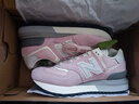 NEW BALANCE NB 574LG系列減震防滑耐磨男鞋女鞋輕便緩震復古休閑運動(dòng)鞋 U574LGOP-D 38 曬單實(shí)拍圖