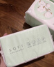 名創(chuàng  )優(yōu)品（MINISO）一次性洗臉巾全棉嬰兒洗臉巾棉柔巾干濕兩用潔面巾純棉 120抽*3包 曬單實(shí)拍圖