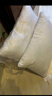 南極人（Nanjiren）枕頭一對套裝家用睡眠深度枕芯羽絲絨單人五星級酒店枕軟枕雙人枕 夢(mèng)葉草-雙邊立體普通白【2只裝】 48x74cm 曬單實(shí)拍圖