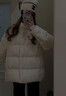 優(yōu)衣庫女裝羽絨茄克/科技保暖外套云感羽絨469901 01 乳白色 M /160/84A 曬單實(shí)拍圖