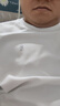 太平鳥(niǎo)男裝【商場(chǎng)同款】純色圓領(lǐng)T恤春季新款印花白體恤B2CNF1346 白色1 M 曬單實(shí)拍圖