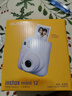 INSTAX富士instax立拍立得 一次成像相機 mini12（mini11升級款）鳶尾紫 曬單實(shí)拍圖