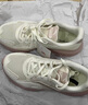 安踏逸塵丨女鞋運動(dòng)鞋厚底減震跑步鞋秋季透氣網(wǎng)面休閑鞋女士慢跑鞋子 【漫波】象牙白/淺霧灰-3 38 (235mm) 曬單實(shí)拍圖
