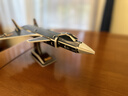 大眼小娃兒童3D立體拼圖軍事模型4套飛機航母軍艦拼裝插DIY手工玩具禮物  曬單實(shí)拍圖
