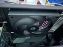 ID-COOLING（酷凜）12CM機箱風(fēng)扇 黑色無(wú)光 4PIN接口 PWM溫控散熱 適用240/360水冷 風(fēng)冷散熱器改裝 AS-120-K 曬單實(shí)拍圖