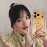 宜客愛(ài)【進(jìn)口小羊皮】適用蘋(píng)果17promax手機(jī)殼iPhone16旋轉(zhuǎn)腕帶支架保護(hù)套女生新款好柿福袋全包防摔超薄 【好柿福袋星宇橙】隱形腕帶+金屬支架+金色 iPhone 17 Pro Max 曬單實(shí)拍圖