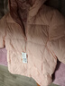 雪中飛兒童羽絨服男女童裝新款秋冬季加厚保暖外套百搭面包服 柔粉色 170 曬單實(shí)拍圖