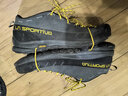 拉思珀蒂瓦（LA SPORTIVA） TX2 城市戶(hù)外休閑鞋輕量徒步鞋登山鞋攀巖接近鞋男女款 碳灰/黃 牛皮版（建議拍大1碼） 42 曬單實(shí)拍圖