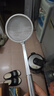 不銹鋼漏勺過(guò)濾網(wǎng)篩極細家用濾油勺廚房油渣勺打沫勺一體成型 食品級不銹鋼 小號【強厚升級+超密過(guò)濾】 曬單實(shí)拍圖