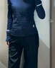 迪卡儂跑步外套女春季戶(hù)外防風(fēng)保暖風(fēng)衣夾克WSDW藍色XS 4897617 曬單實(shí)拍圖