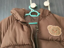哇哇嬰兒衣服男童棉衣棉服外套冬裝冬兒童女寶寶棉襖上衣保暖洋氣韓版 咖啡色 90 曬單實(shí)拍圖