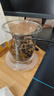 Glasslock 玻璃茶杯男女士專用茶水分離泡茶耐高溫杯子過濾花茶杯500ml 曬單實拍圖