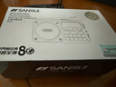 山水（SANSUI）M30老人收音機老年人充電插卡音樂(lè )播放器迷你小音箱便攜式隨身聽(tīng)FM調頻廣播音響藍牙音箱 灰色 曬單實(shí)拍圖