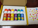 凱蒂卡樂(lè )（KIDDYCOLOR）開(kāi)學(xué)季點(diǎn)點(diǎn)涂鴉套裝6色 兒童水彩筆點(diǎn)點(diǎn)畫(huà)寶寶畫(huà)工具早教啟蒙繪畫(huà) 曬單實(shí)拍圖