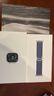 Apple/蘋果 Watch Ultra 3 智能手表GPS+蜂窩款49毫米原色鈦金屬表殼淺藍色高山回環(huán)式表帶L MEWQ4CH/B 曬單實拍圖