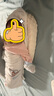 新安代嬰兒床中床新生兒0-3歲床 睡覺(jué)可移動(dòng)便攜式嬰兒床折疊床 米熊床+斜坡墊+腿托+手搖鈴玩具 曬單實(shí)拍圖