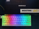 WOOTINGwooting鍵盤(pán)wooting滿(mǎn)改60he+全新磁軸鍵盤(pán)wooting瓦羅蘭特CSGO 滿(mǎn)改頂配WOOTING+白水晶+鏤空殼 有線(xiàn) 61鍵 曬單實(shí)拍圖