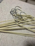 光多拉鵝型褲架家用無(wú)痕防滑掛褲子專(zhuān)用衣架衣柜收納神器 奶油白10只裝 曬單實(shí)拍圖