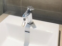 波洛克（Pollock）水龍頭延伸器防濺頭廚房轉換頭面盆起泡器360°萬(wàn)向旋轉接頭HP01 曬單實(shí)拍圖