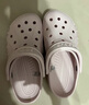 卡駱馳（CROCS）洞洞鞋貝雅男鞋女鞋輕便耐磨一腳蹬拖鞋休閑鞋|10126 裸粉-6PI 37 /38(230mm) 曬單實(shí)拍圖