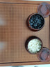 尋弈云子大號圍棋棋盤(pán)實(shí)木套裝五子棋圍棋象棋二三合一棋盤(pán)兒童 棋盤(pán)+茶木罐+云子（含象棋） 曬單實(shí)拍圖