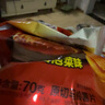 好麗友（orion） 好友趣薯片大波浪非油炸土豆膨化食品小零食辦公室休閑兒童零食 【韓國泡菜味】70克*8袋 曬單實(shí)拍圖