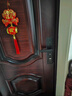 虎頓（HOTUN）防盜門(mén)把手防盜門(mén)鎖把手不銹鋼防撬拉手入戶(hù)鋼質(zhì)門(mén)面板03H黑色 曬單實(shí)拍圖