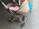 逗逗熊多功能雙胞胎嬰兒推車(chē)輕便高景觀(guān)可坐可躺拆分折疊雙人兒童手推車(chē) 奢華版卡其色【可拆分雙胞胎】 曬單實(shí)拍圖