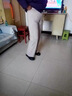 俞兆林媽媽褲子春秋冬洋氣大碼休閑褲新款中老年女秋冬裝加絨加厚長(cháng)褲 淺卡其(春秋款) 3XL (建議120-130斤) 曬單實(shí)拍圖
