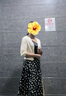 珂萊蒂爾【盈動(dòng)綻放】2025夏季優(yōu)雅碎花高腰A字裙女中長(zhǎng)款半身裙 黑色 M 曬單實(shí)拍圖