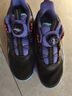 特步童鞋兒童掣風(fēng)2.0運動(dòng)鞋第九代系帶旋轉扣籃球鞋 黑/長(cháng)春花籃紫 39 曬單實(shí)拍圖