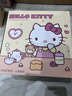 MARSICA三麗鷗hellokitty餐具陶瓷碗筷套裝可愛(ài)碟碗盤(pán)餐具禮盒閨蜜 奶油風(fēng)套裝一人食-HELLO KITTY款 曬單實(shí)拍圖
