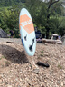 藍科SUP充氣槳板站立式漂流槳板競速沖浪板劃水板漿板船劃槳浮板水上 【入門必選】彩虹橙（全網(wǎng)熱銷300+） 曬單實拍圖