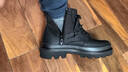 Clarks其樂(lè )輕酷系列男鞋摩登時(shí)尚馬丁靴潮流舒適經(jīng)典高幫男靴 黑色 261734227 41.5 曬單實(shí)拍圖