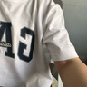 Gap男女裝2025春季新款純棉字母印花logo短袖T恤上衣美版797924 白色 L 美碼 XL亞洲碼185/104A 曬單實拍圖