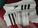 阿迪達斯 （adidas）中性 訓練系列 3S C SPW CRW 3P 三雙裝襪子 HT3458 白色 L碼 曬單實(shí)拍圖