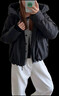 森馬（Semir）羽絨服女中長款輕薄三防2025oversize插肩袖冬裝防風(fēng)109725113007 曬單實拍圖