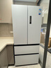 美的（Midea）M60系列520純平全嵌法式多門四開門家用冰箱超薄雙系統(tǒng)循環(huán)大容量無霜BCD-520WUFPZM(E)白國家補(bǔ)貼 曬單實(shí)拍圖