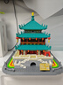 萬(wàn)格（wange）兒童積木中國古建筑模型拼裝玩具高難度成人榫卯斗拱結構立體拼圖 陜西西安鐘樓1116小顆粒 6歲生日禮物送禮|大型3D擺件紀念 曬單實(shí)拍圖