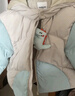 巴拉巴拉童裝嬰兒羽絨服寶寶外套冬裝造型時(shí)尚撞色可愛(ài)萌趣保暖 咖色調00455-白鴨絨 90 （充絨量64g） 曬單實(shí)拍圖