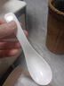 巨博（JOBO）商用A8密胺調羹湯勺子10個(gè)裝14.5cm 喝湯小勺子 曬單實(shí)拍圖