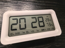 得力（deli）充電款電子智能鬧鐘背光大鬧鈴家用學(xué)生多功能溫濕度計大屏床頭鐘 開(kāi)學(xué)升學(xué)季必備 白 LE103A 曬單實(shí)拍圖