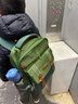 芝麻寶貝書(shū)包小學(xué)生1-3年級減負超輕兒童書(shū)包4-6年級男童防潑水大容量 果綠色小號【適用1-2年級】 配筆盒+可拆卸腰帶 曬單實(shí)拍圖