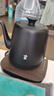 鳴盞燒水壺泡茶 電熱水壺功夫茶壺電茶爐 茶藝師專用電茶壺 智能恒溫茶具磨砂MZ152A黑色 曬單實(shí)拍圖
