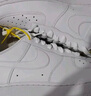 耐克NIKE緩震板鞋男空軍一號AIR FORCE 1運(yùn)動小白鞋CW2288-111白40 曬單實(shí)拍圖