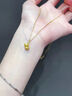 中國黃金（CHINA GOLD）夢(mèng)幻獨角獸黃金吊墜女款足金項鏈生肖馬中秋節生日禮物送女友老婆 獨角獸吊墜【配S925鏈】約1g 曬單實(shí)拍圖