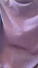 日著(zhù)趣月亮T夏季2025新款女裝純色內搭寬松顯瘦設計感上衣短袖t恤 銀河紫 M 曬單實(shí)拍圖